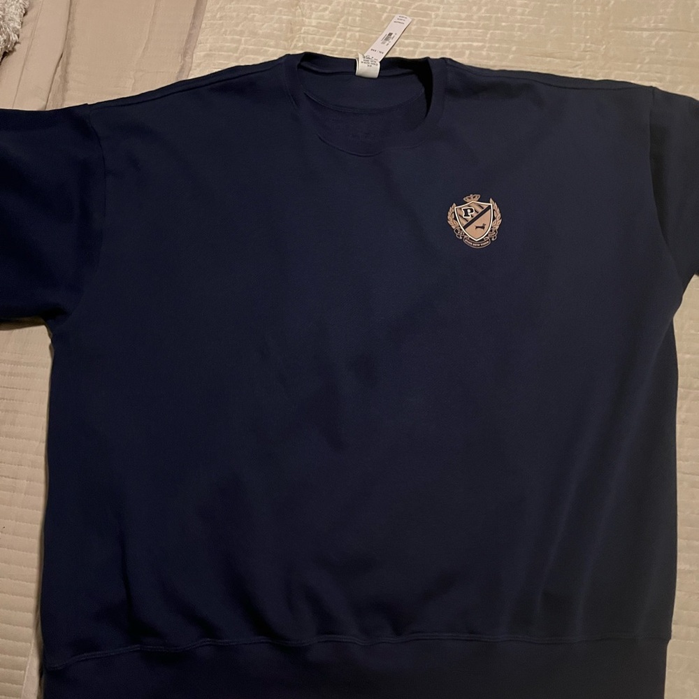 Victoria Secret Navy Blue Sweatshirt NWT